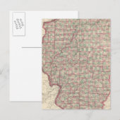 Illinois 3 postkarte (Vorne/Hinten)