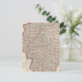 Illinois 3 postkarte (Stehend Vorderseite)