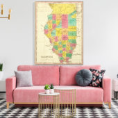 Illinois 4 leinwanddruck (Insitu (Wohnzimmer))