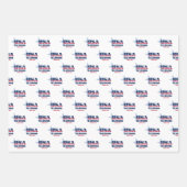 Illinois, 50 Staaten, Liberty Bell Geschenkpapier Set (Vorderseite)