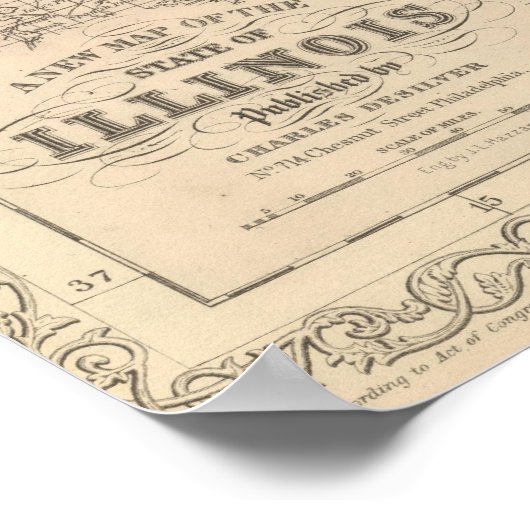 Illinois 5 poster (Ecke)