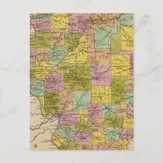 Illinois 5 postkarte (Vorderseite)