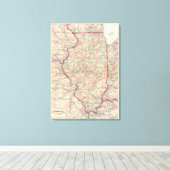 Illinois 6 leinwanddruck (Insitu (Holzboden))