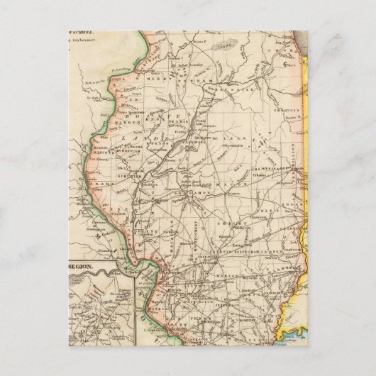 Illinois 6 postkarte (Vorderseite)