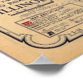 Illinois 8 poster (Ecke)