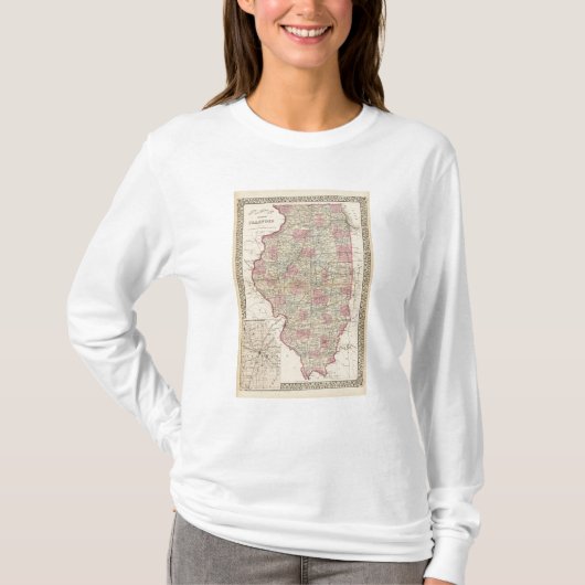 Illinois 8 T-Shirt (Vorderseite)