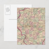 Illinois 9 postkarte (Vorne/Hinten)