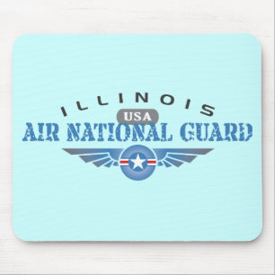 Illinois Air National Guard - USA Mousepad