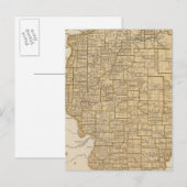 Illinois Atlas Karte (Vorne/Hinten)