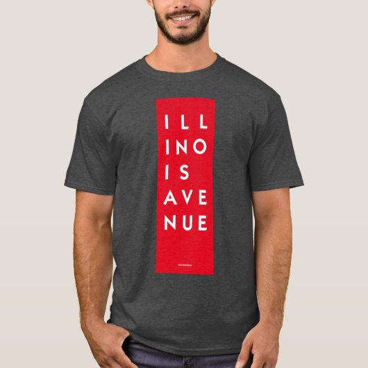 Illinois Avenue T-Shirt (Vorderseite)