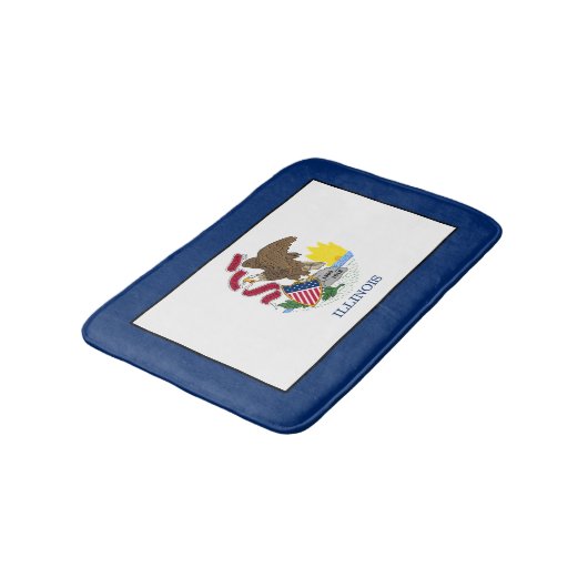 Illinois Badematte (Schrägansicht)
