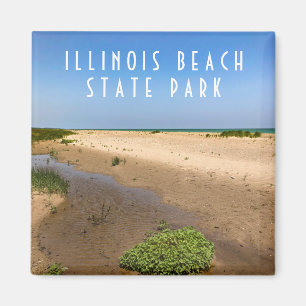 Illinois Beach Staat Park Magnet