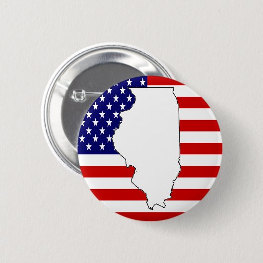 ILLINOIS BUTTON (Vorne & Hinten)