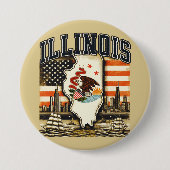 Illinois Button (Vorderseite)