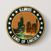 Illinois Button (Vorderseite)