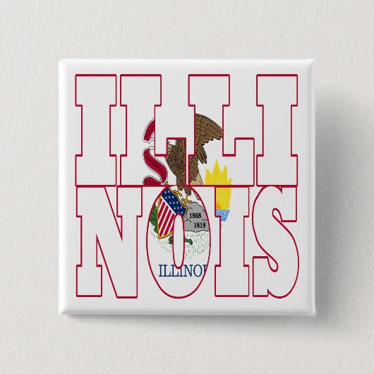 Illinois Button (Vorderseite)