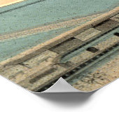 Illinois Central Depot Chicago Repro Vintag 1913 Poster (Ecke)