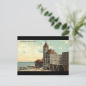 Illinois Central Depot Chicago Repro Vintag 1913 Postkarte (Stehend Vorderseite)