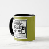 Illinois Central Railroad Tasse (Vorderseite Links)