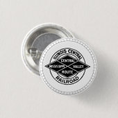 Illinois Central Railroad Vintage-Logo-Button Button (Vorne & Hinten)