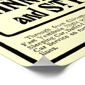 Illinois Central Railway Vintage Poster (Ecke)