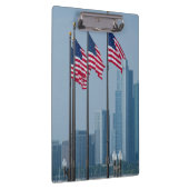 Illinois, Chicago. Marine-Pier, US kennzeichnet Klemmbrett (Rechts)