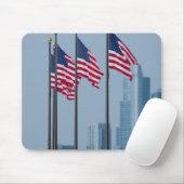 Illinois, Chicago. Marine-Pier, US kennzeichnet Mousepad (Mit Mouse)