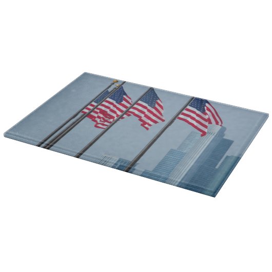 Illinois, Chicago. Marine-Pier, US kennzeichnet Schneidebrett (Ecke)