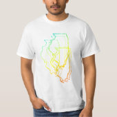 Illinois Chillout T-Shirt (Vorderseite)