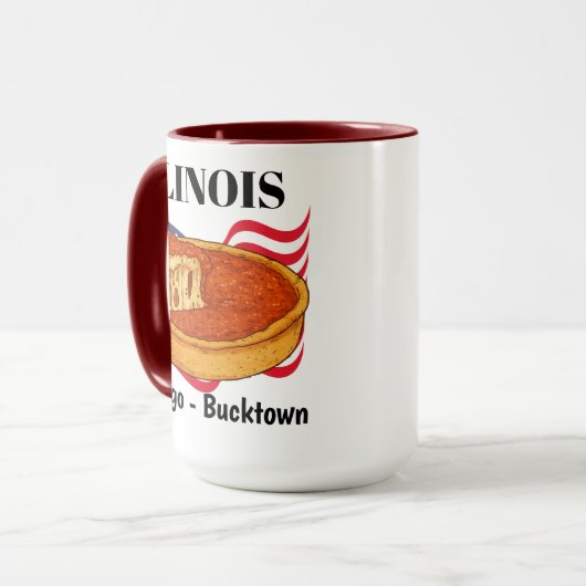 Illinois Combo Mug Tasse (Vorderseite Links)