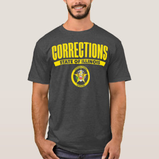 Illinois Correction Officer Thin Gray Line T-Shirt