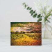 Illinois Country Landschaft Foto Postkarte (Stehend Vorderseite)