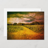 Illinois Country Landschaft Foto Postkarte (Vorne/Hinten)