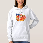 Illinois Damen Pullover Hoodie (Vorderseite)
