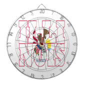 Illinois Dartscheibe (vorne)