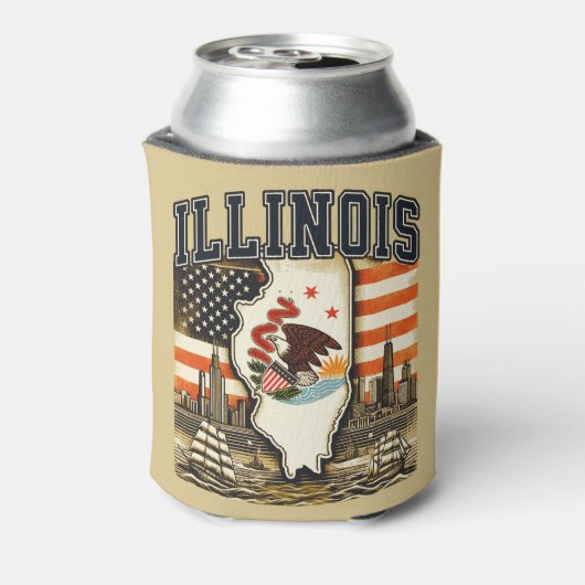 Illinois Dosenkühler (Kanne Rückseite)