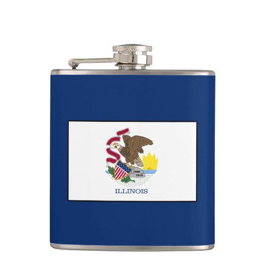 Illinois Flachmann (Vorderseite)