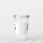 Illinois Flag Acryltrinkbecher (Links)