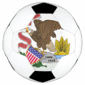 Illinois Flag Fußball (Vorderseite)