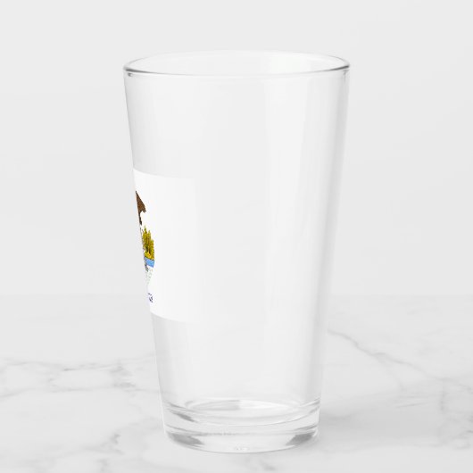Illinois Flag Glas (Links)