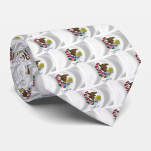 Illinois Flag Krawatte