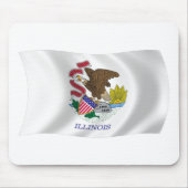 Illinois Flag Mousepad (Vorne)