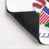 Illinois Flag Mousepad (Ecke)