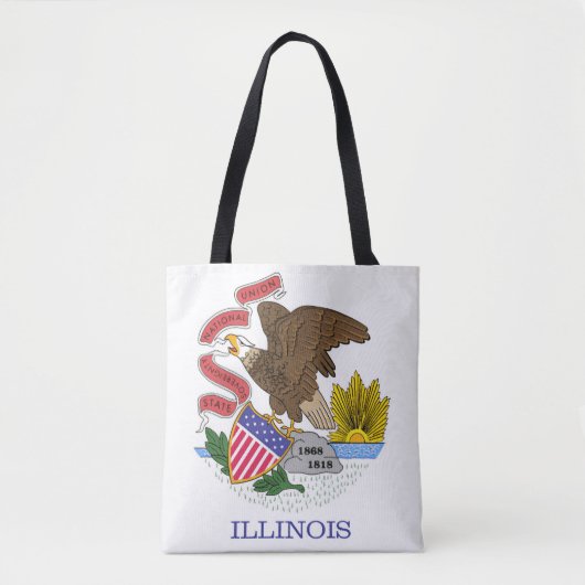 Illinois Flag Tasche (Vorderseite)