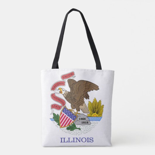 Illinois Flag Tasche (Rückseite)