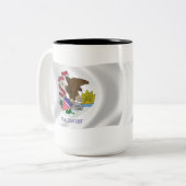 Illinois Flag Tasse (Vorderseite Links)
