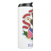 Illinois Flag Thermosbecher (Nach links gedreht)