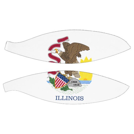 Illinois-Flagge Basketball (Panele)