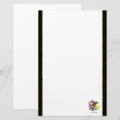 Illinois-Flagge Briefpapier (Vorne/Hinten)