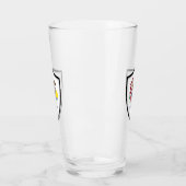 Illinois-Flagge Glas (Links)